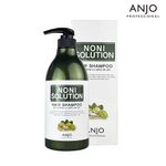 [ANJO] Professional NONI Therapy Shampoo 750ml-3,500mg Noni for Strength & Protein, Black Bean Extract for Vitality, Rich Foam for Deep Cleansing-Made in Korea